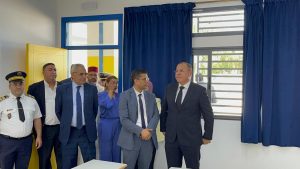 عامل مولاي يعقوب يُدشن مدرسة موسى بن نصير برأس الماء 