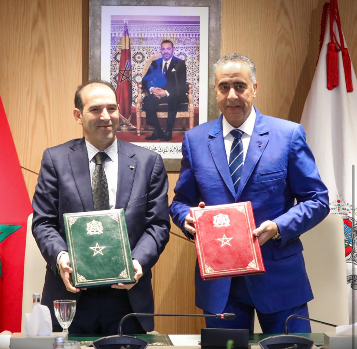 توقيع اتفاقية شراكة بين هيئة النزاهة وقطب الأمن الوطني لتعزيز التعاون في مكافحة الفساد